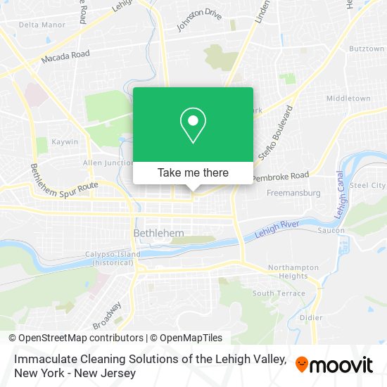Mapa de Immaculate Cleaning Solutions of the Lehigh Valley