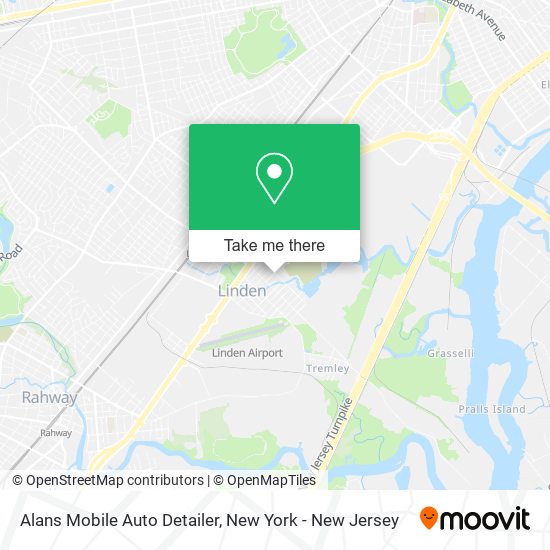 Alans Mobile Auto Detailer map