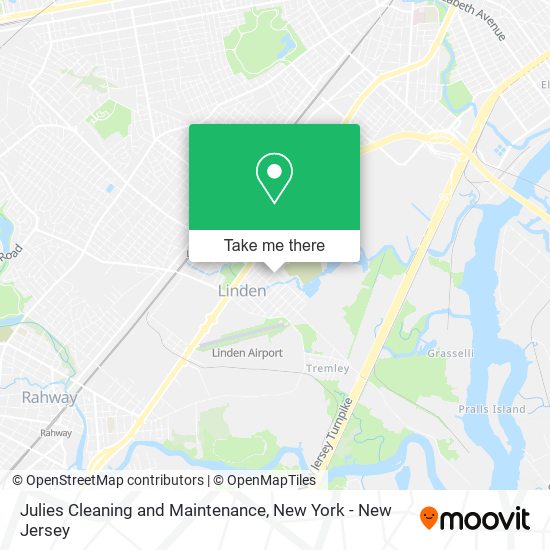 Julies Cleaning and Maintenance map