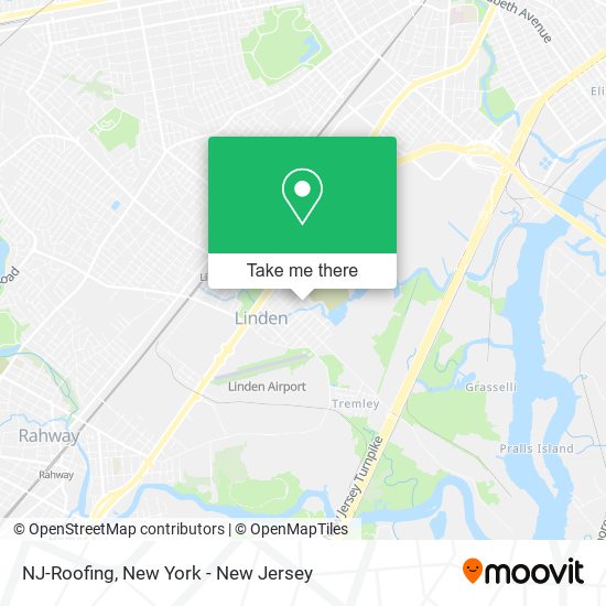 Mapa de NJ-Roofing