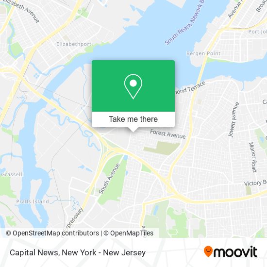 Capital News map