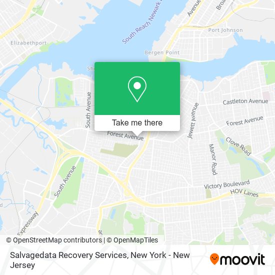 Salvagedata Recovery Services map