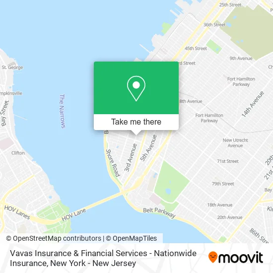 Vavas Insurance & Financial Services - Nationwide Insurance map