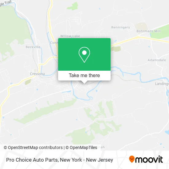 Pro Choice Auto Parts map