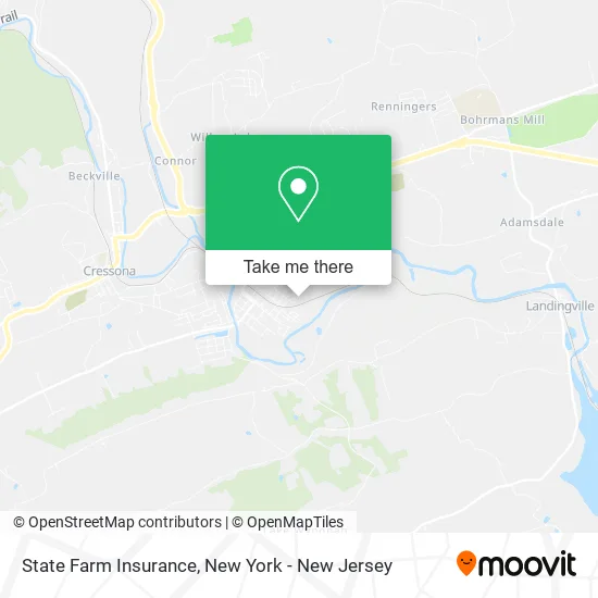 State Farm Insurance map