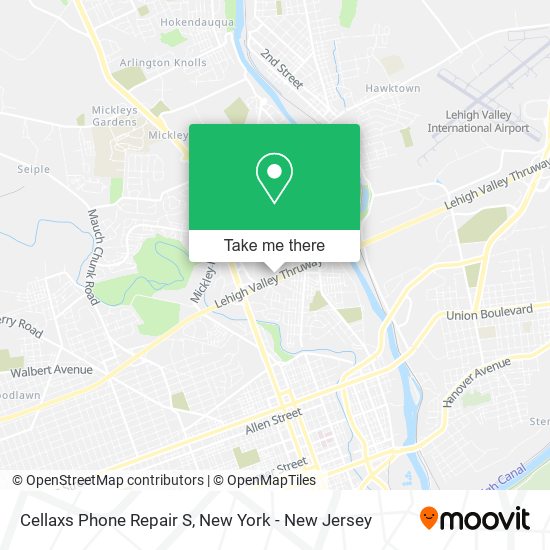 Cellaxs Phone Repair S map