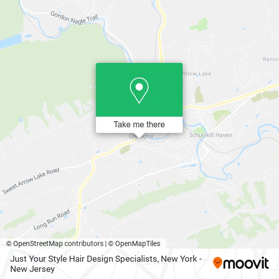 Just Your Style Hair Design Specialists map
