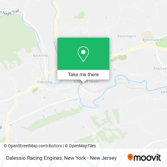 Mapa de Dalessio Racing Engines