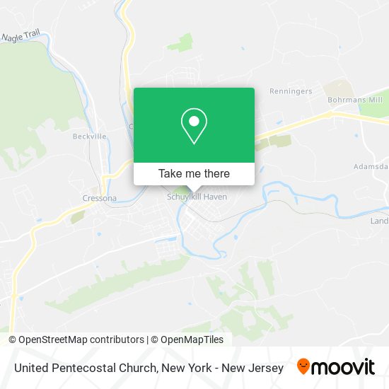 Mapa de United Pentecostal Church