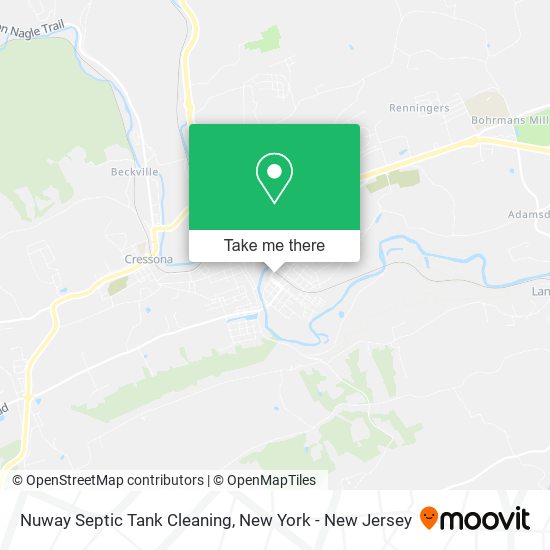 Nuway Septic Tank Cleaning map