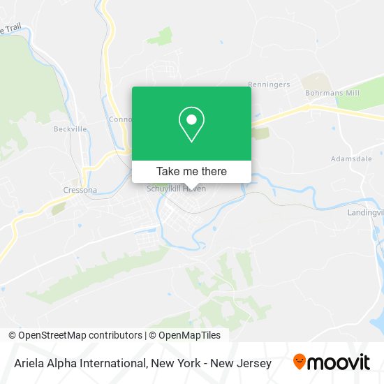 Ariela Alpha International map