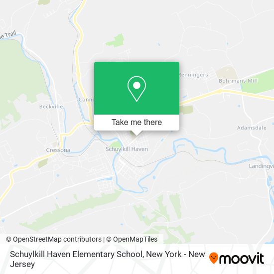 Schuylkill Haven Elementary School map