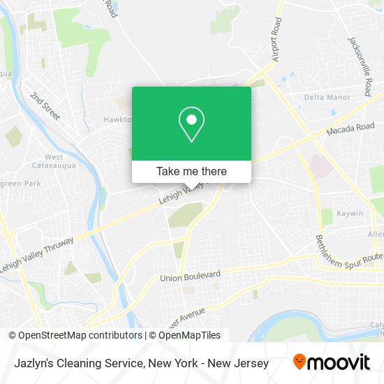 Mapa de Jazlyn's Cleaning Service