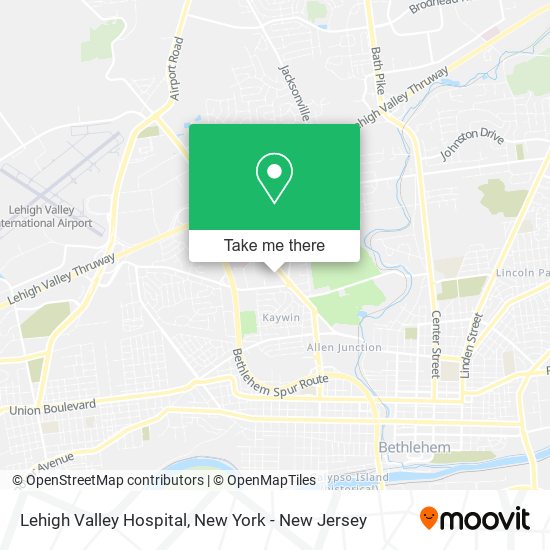 Mapa de Lehigh Valley Hospital