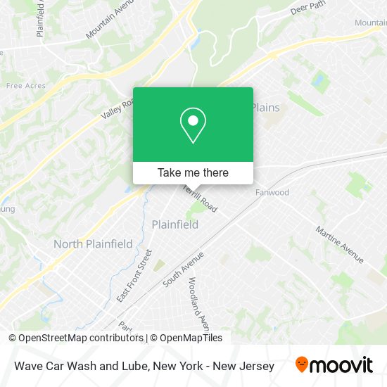 Mapa de Wave Car Wash and Lube