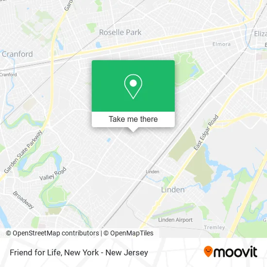 Friend for Life map