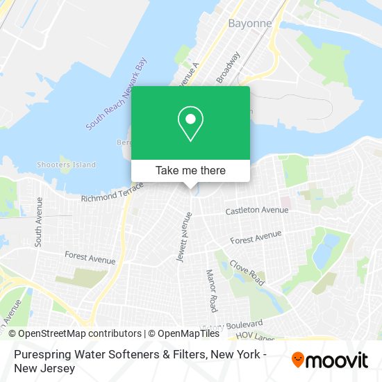 Mapa de Purespring Water Softeners & Filters