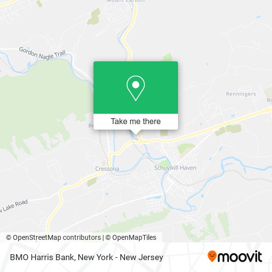 Mapa de BMO Harris Bank