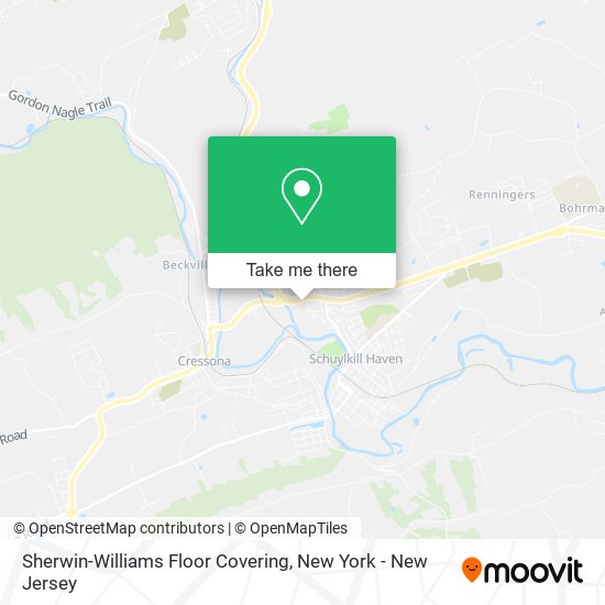 Sherwin-Williams Floor Covering map