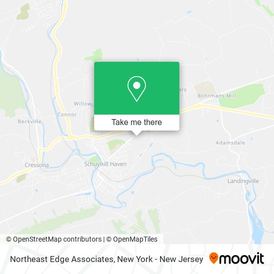 Northeast Edge Associates map