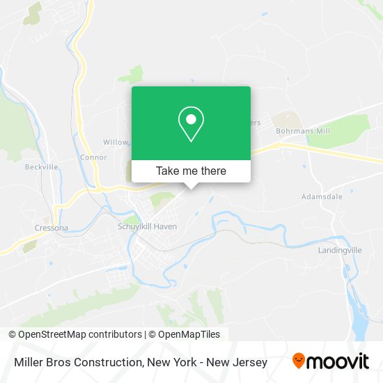 Mapa de Miller Bros Construction