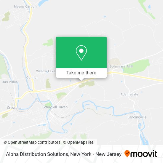 Mapa de Alpha Distribution Solutions