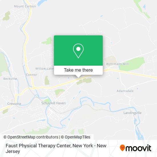 Mapa de Faust Physical Therapy Center
