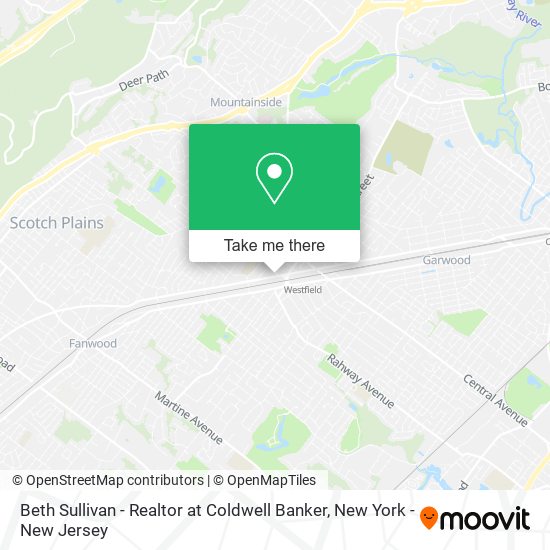 Mapa de Beth Sullivan - Realtor at Coldwell Banker