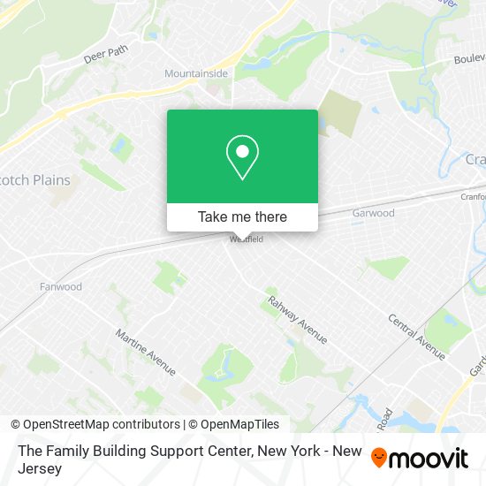 The Family Building Support Center map