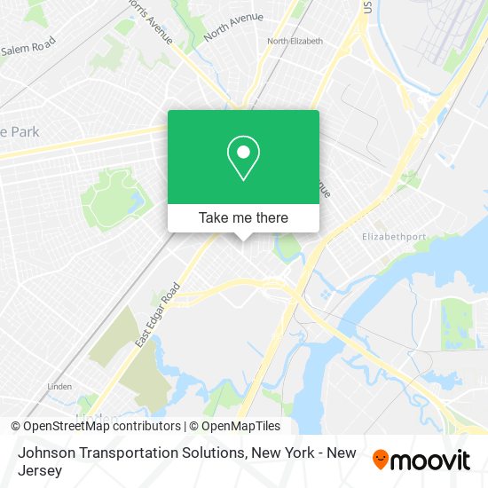 Johnson Transportation Solutions map