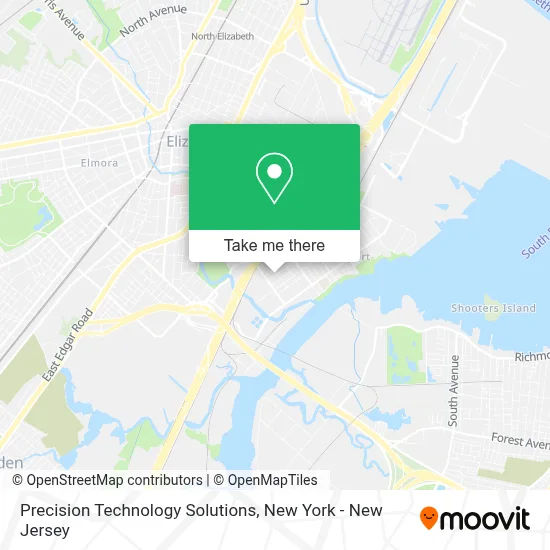 Precision Technology Solutions map