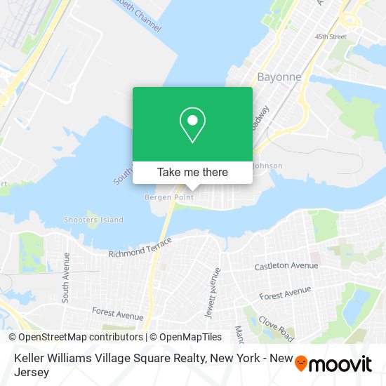 Keller Williams Village Square Realty map