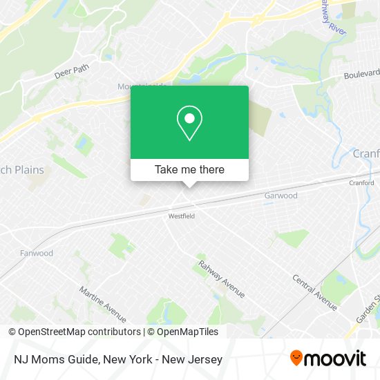 Mapa de NJ Moms Guide