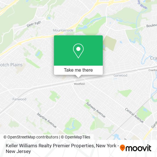 Keller Williams Realty Premier Properties map