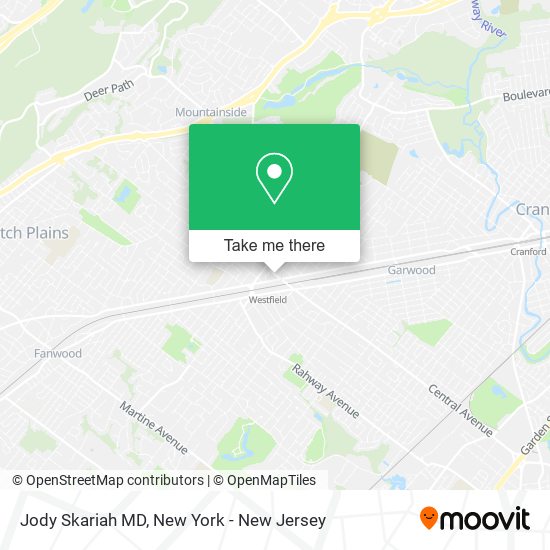 Jody Skariah MD map