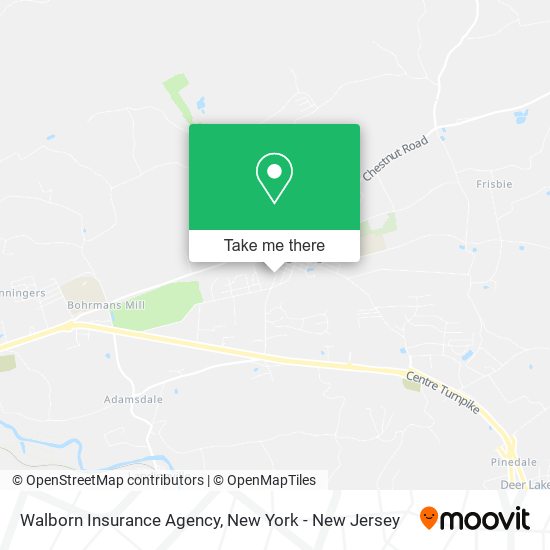 Walborn Insurance Agency map