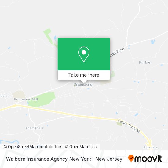 Walborn Insurance Agency map