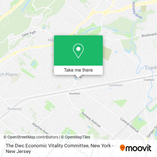 The Dwc Economic Vitality Committee map