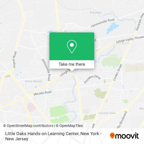 Mapa de Little Oaks Hands-on Learning Center