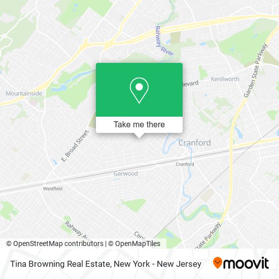 Mapa de Tina Browning Real Estate