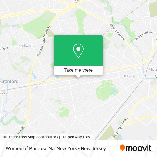 Mapa de Women of Purpose NJ