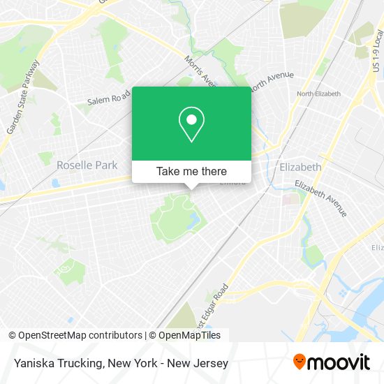 Yaniska Trucking map