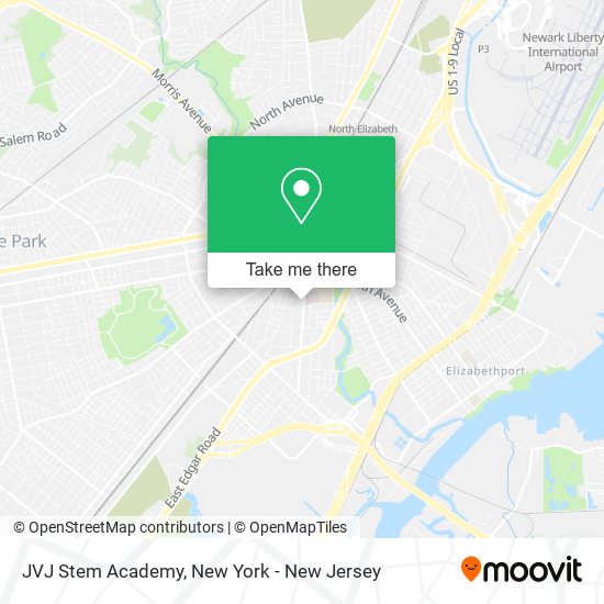 JVJ Stem Academy map