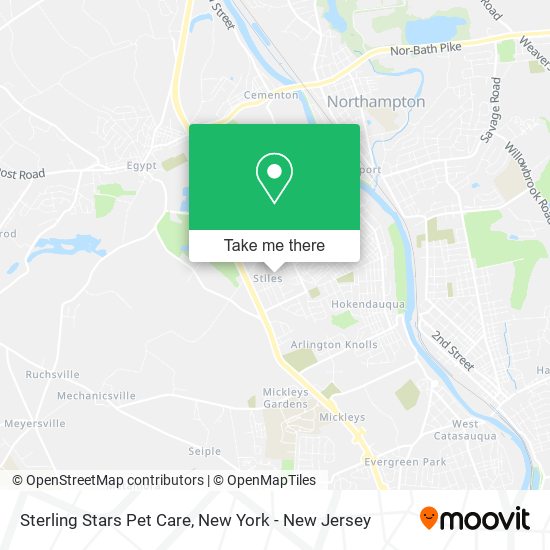 Sterling Stars Pet Care map