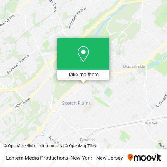 Lantern Media Productions map