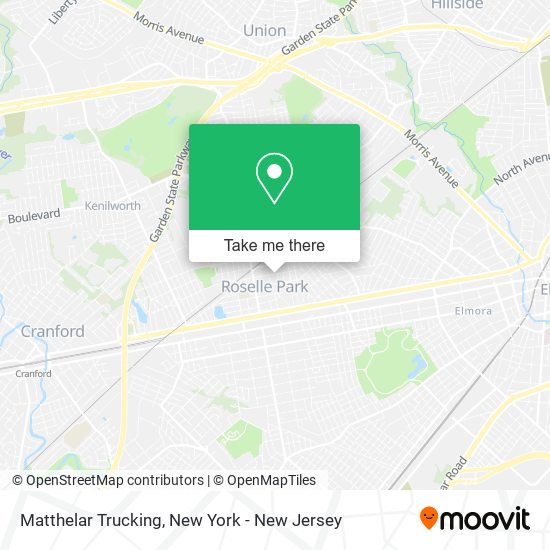 Mapa de Matthelar Trucking
