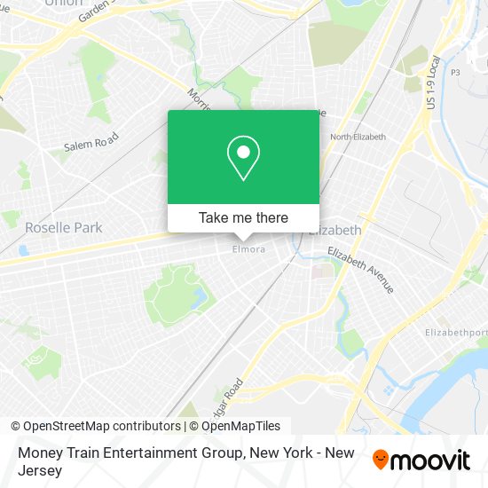 Money Train Entertainment Group map