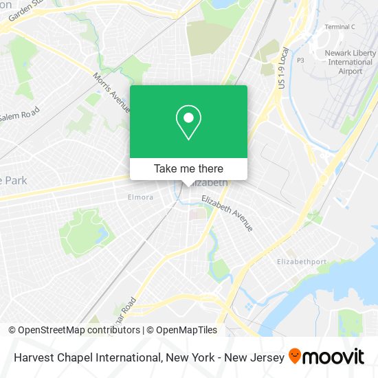 Mapa de Harvest Chapel International
