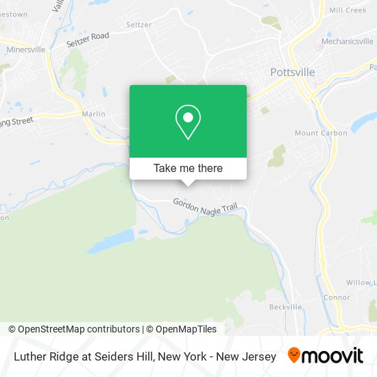 Luther Ridge at Seiders Hill map