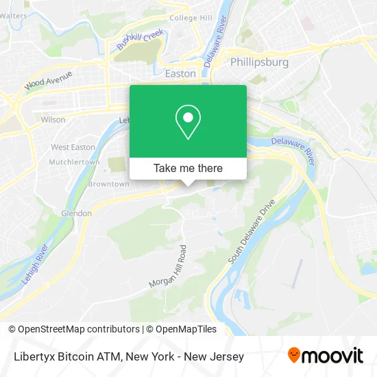 Libertyx Bitcoin ATM map